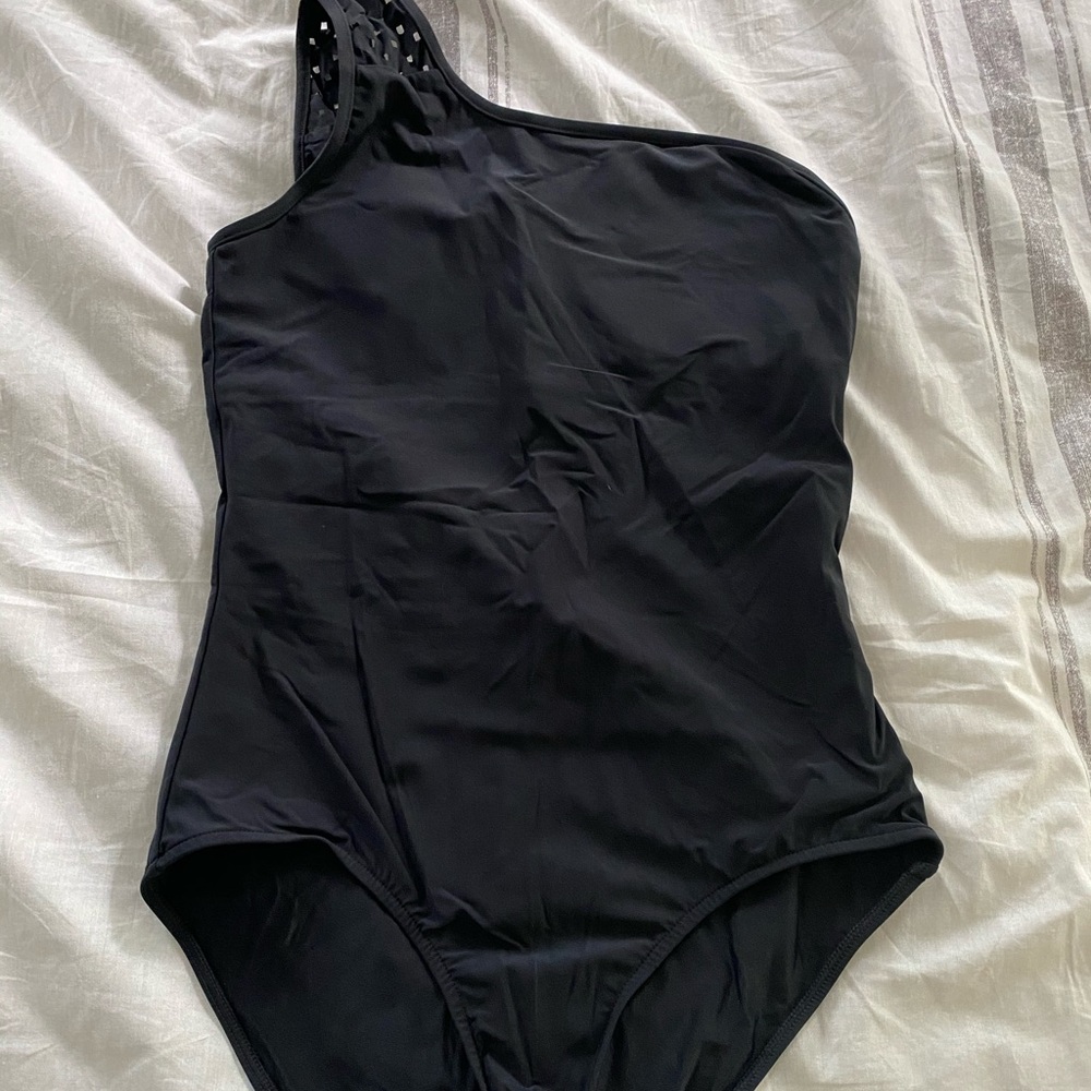 NWOT Vineyard Vines One Shoulder Bathing Suit-XS